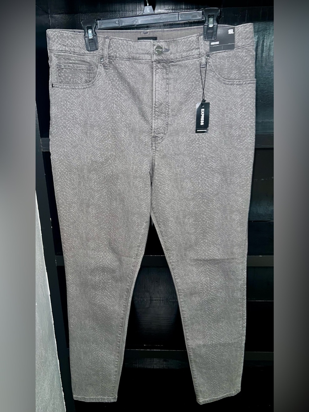 NWT Express Slim Gray Skinny Jeans